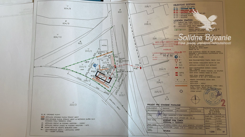 Mobilný domček s menším pozemkom na Liptove