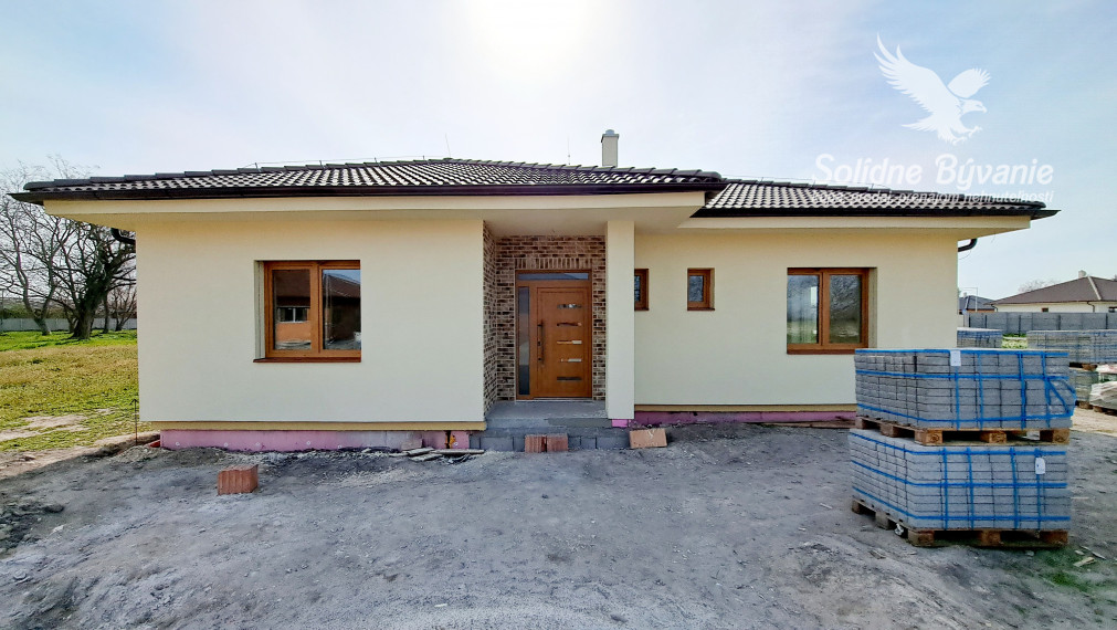 4-izbový bungalov, novostavba  NA KĽÚČ!!!