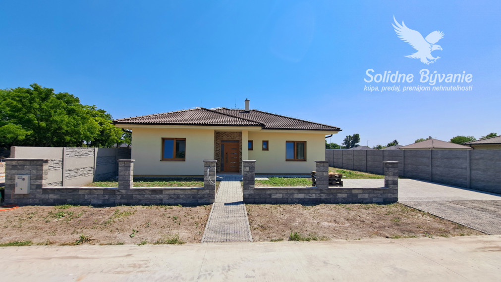 4-izbová novostavba dokončená na klúč, už finišujeme!