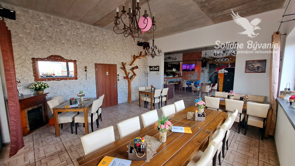 Na predaj zabehnutá reštaurácia v obci Biely Kostol