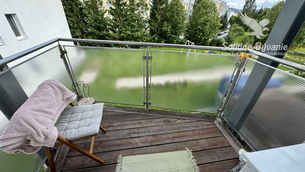 REZERVOVANÝ!!! Útulný 1 izbový byt s balkónom v novostavbe