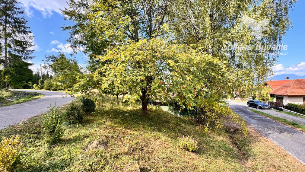 Mobilný domček s menším pozemkom na Liptove