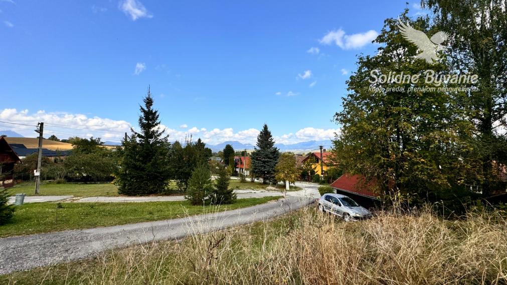 Mobilný domček s menším pozemkom na Liptove