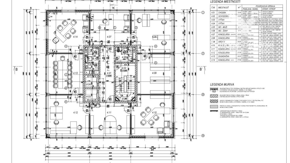 Luxusné kancelárie Belveder s parkovacími miestami