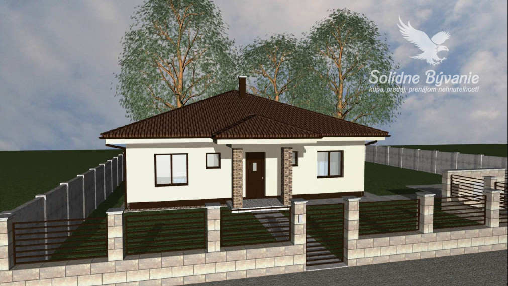 Na predaj 4-izbová novostavba rodinného domu, dokončenie Jún 2025
