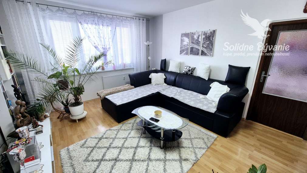 Na predaj 3-izbový byt s loggiou, ul. Narcisová