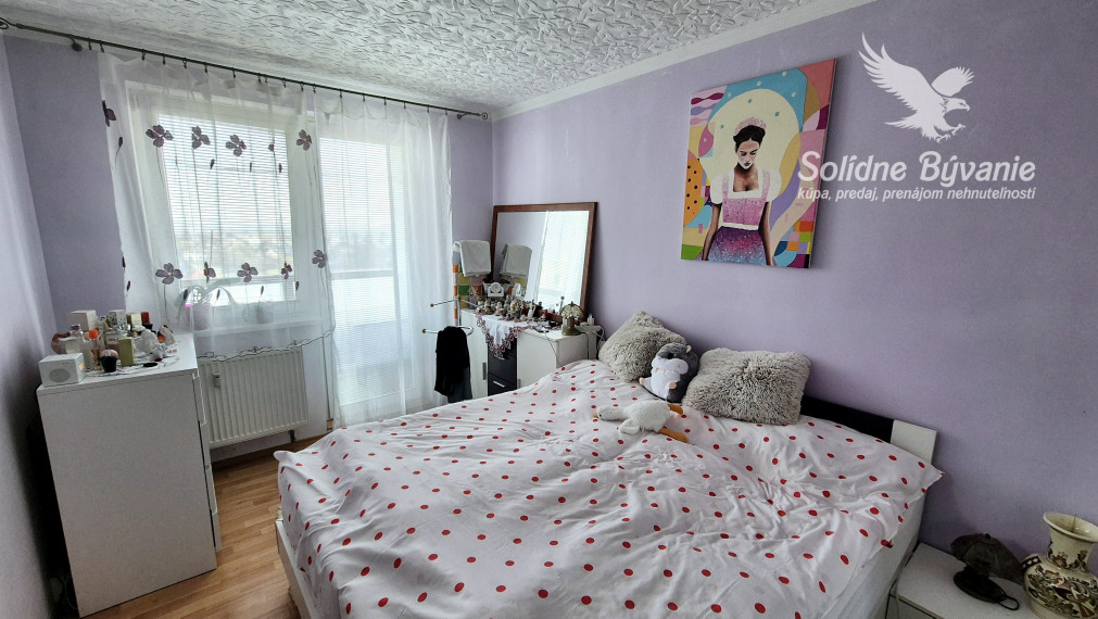 Na predaj 3-izbový byt s loggiou, ul. Narcisová