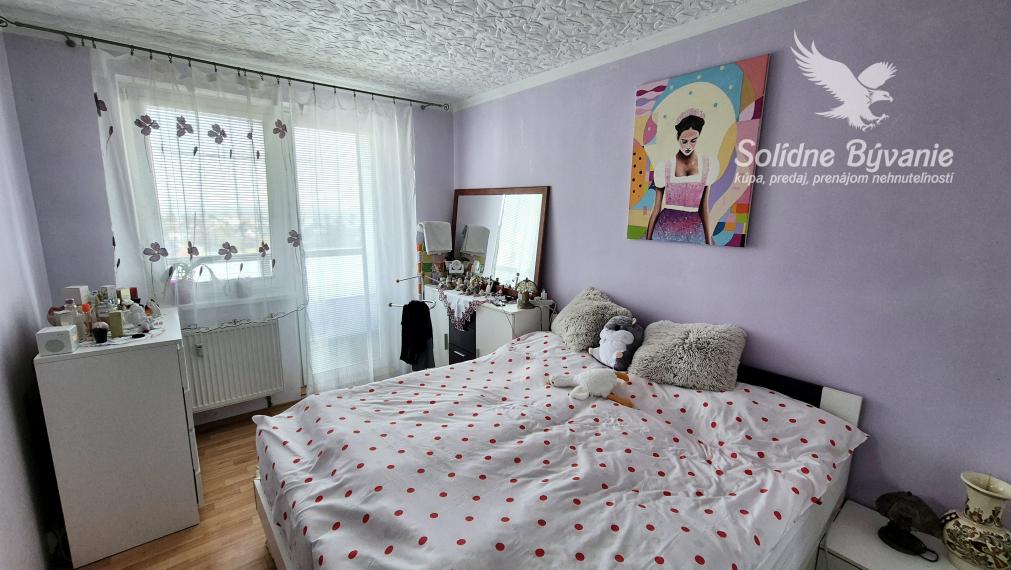 REZERVOVANÉ!!!  Na predaj 3-izbový byt s loggiou, ul. Narcisová