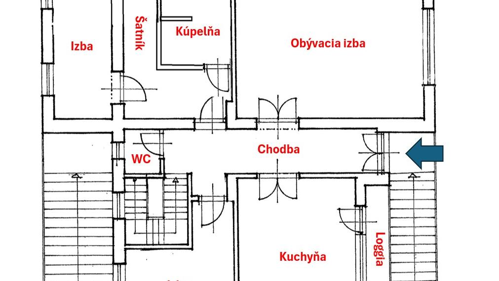 Na predaj 5-izbový rodinný dom s čiastočnou rekonštrukciou v Mostovej