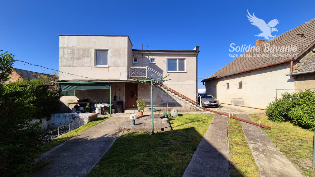 Na predaj 5-izbový rodinný dom s čiastočnou rekonštrukciou v Mostovej