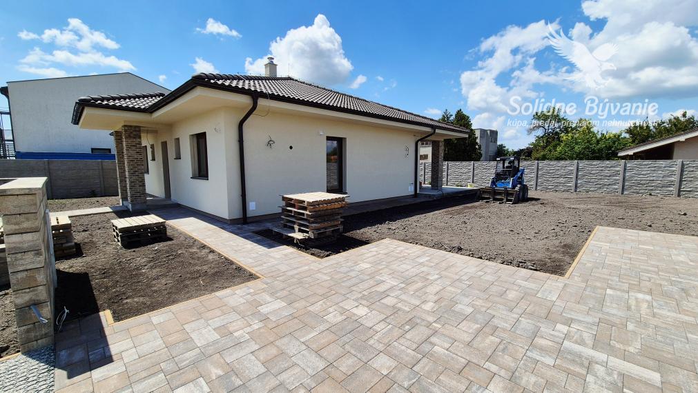 Na predaj 4-izbová novostavba rodinného domu, dokončenie Jún 2025