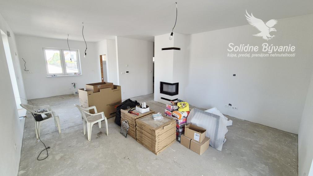 Na predaj 4-izbová novostavba rodinného domu, dokončenie Jún 2025