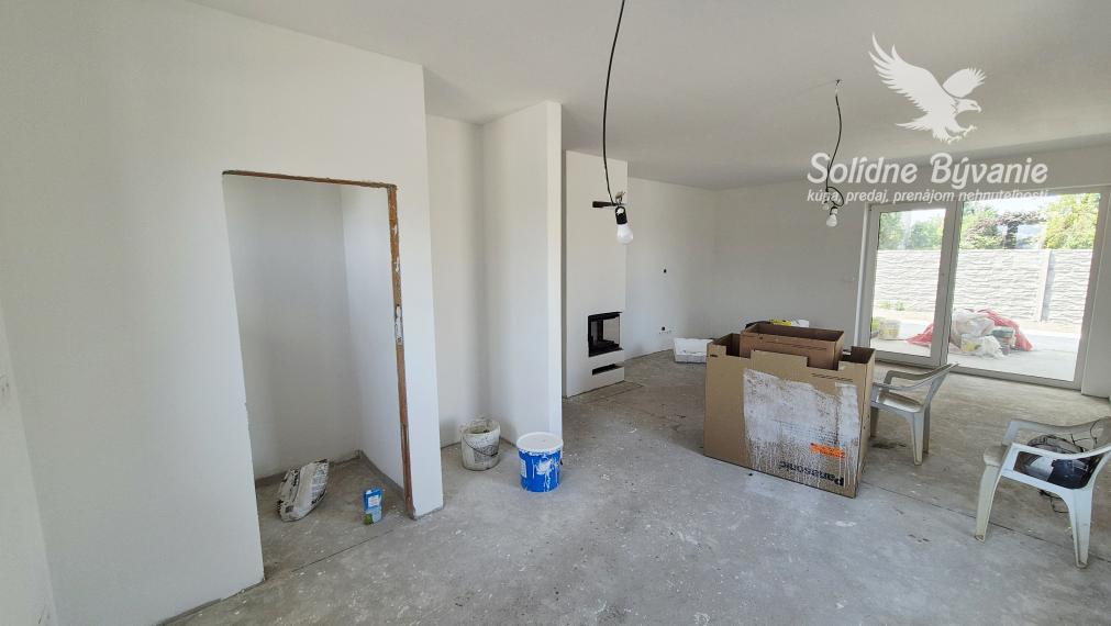 Na predaj 4-izbová novostavba rodinného domu, dokončenie Jún 2025