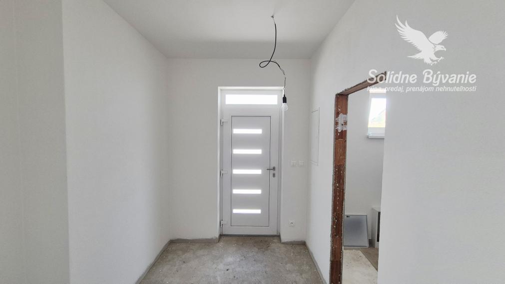 Na predaj skolaudovaná 4-izbová novostavba rodinného domu v Kvetoslavove