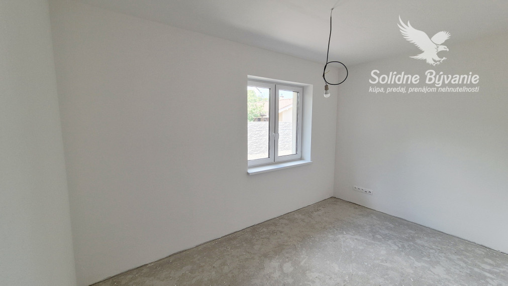 Na predaj skolaudovaná 4-izbová novostavba rodinného domu v Kvetoslavove