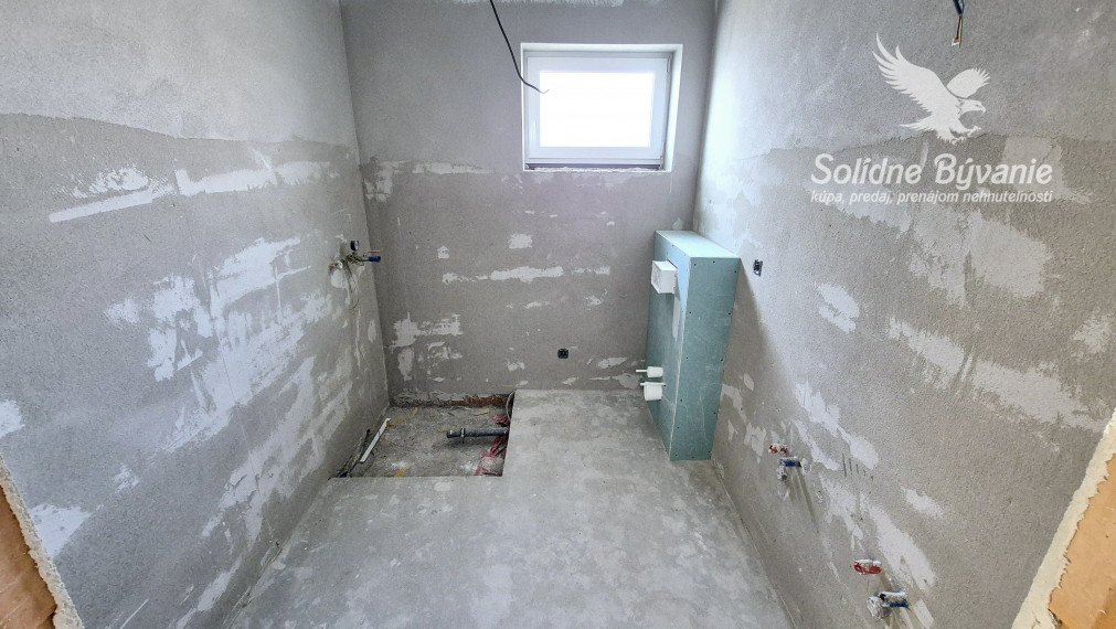 Na predaj skolaudovaná 4-izbová novostavba rodinného domu v Kvetoslavove