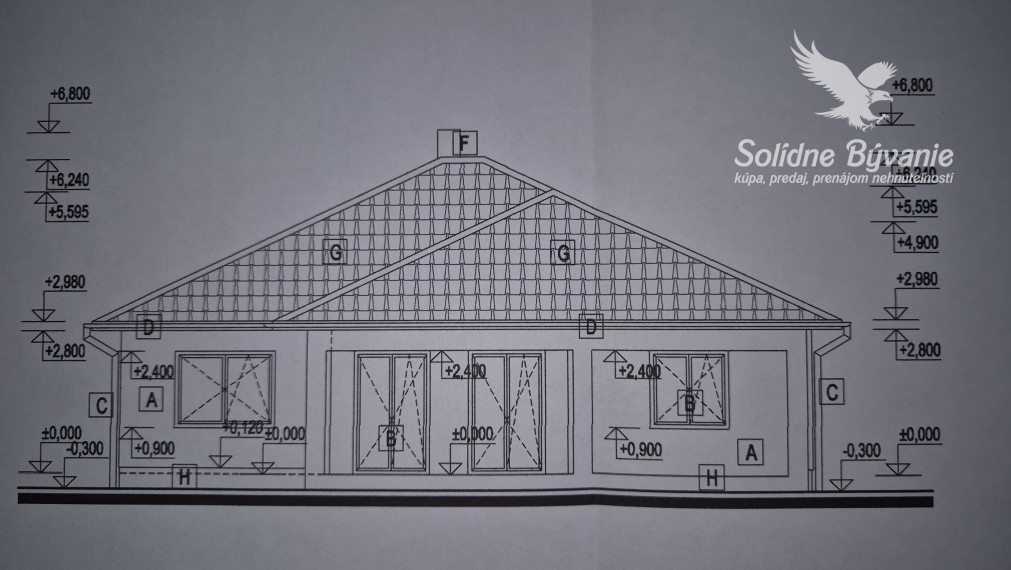 Priestranný rozostavaný 4-izbový rodinný dom v Trsticiach