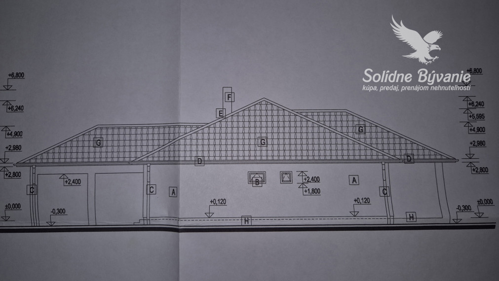 Priestranný rozostavaný 4-izbový rodinný dom v Trsticiach