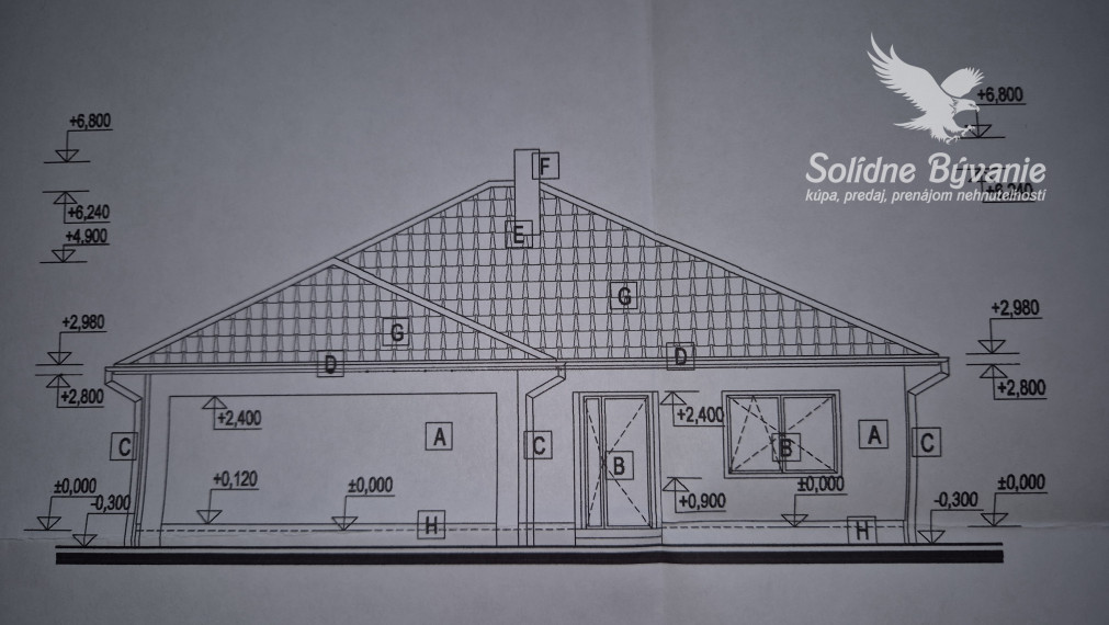 Priestranný rozostavaný 4-izbový rodinný dom v Trsticiach
