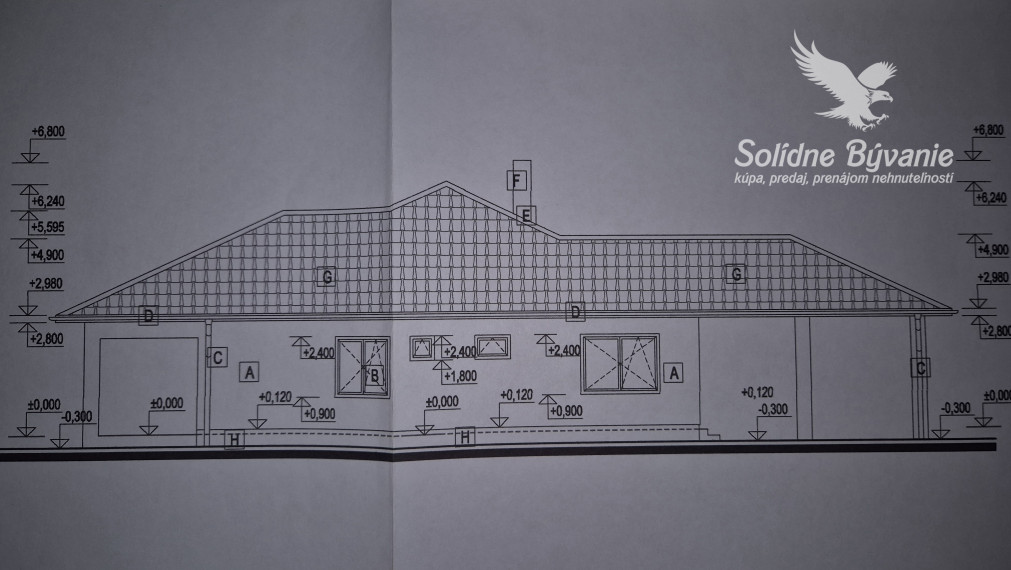 Priestranný rozostavaný 4-izbový rodinný dom v Trsticiach