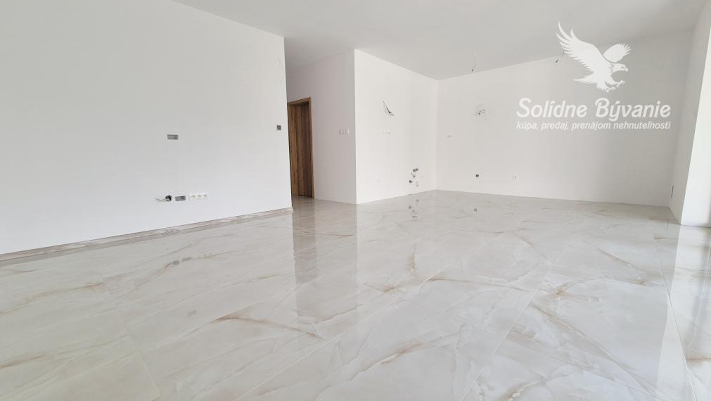 Novostavba 3-izbovéhu bytu v stave ŠTANDARD, 93,32 m2