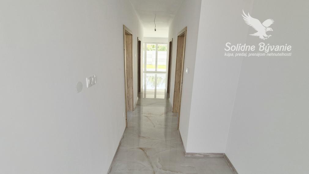 Novostavba 3-izbovéhu bytu v stave ŠTANDARD, 93,32 m2