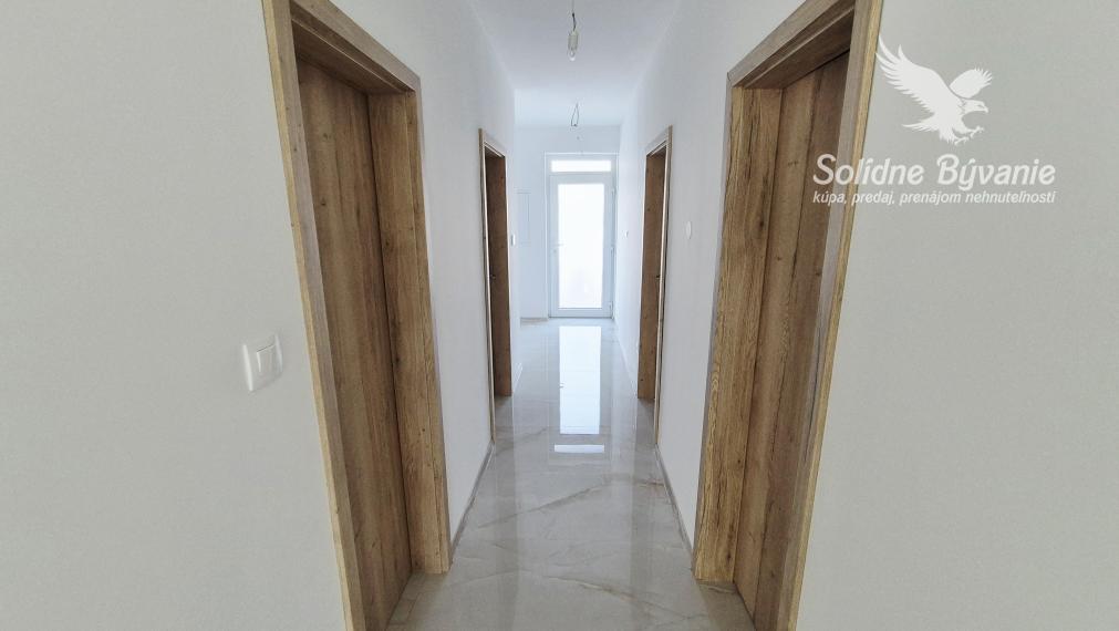 Novostavba 3-izbovéhu bytu v stave ŠTANDARD, 93,32 m2