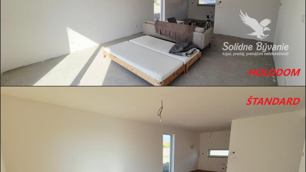 Na predaj 4-izbový rodinný dom, Novostavba, Trstice okres Galanta