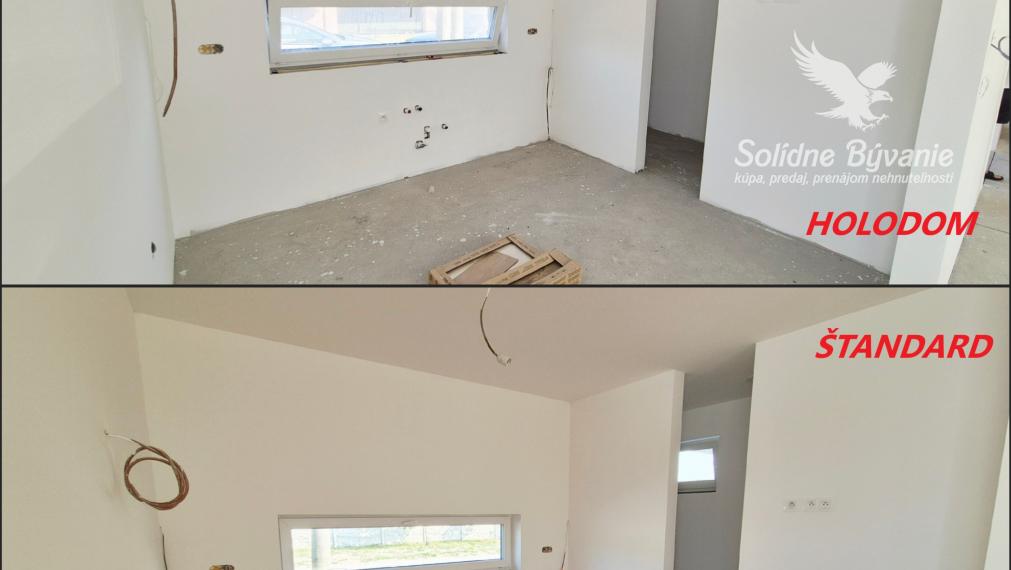 Na predaj 4-izbový rodinný dom, Novostavba, Trstice okres Galanta