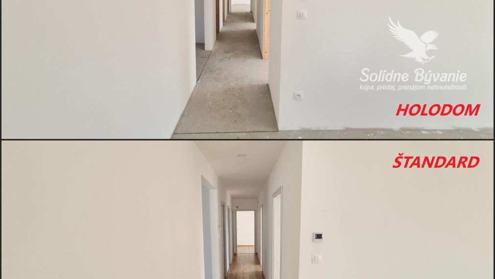 Na predaj 4-izbový rodinný dom, Novostavba, Trstice okres Galanta