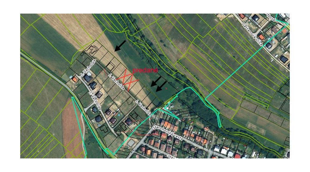 Predaj pozemkov s projektami aj samostatne pre stavebné povolenia v meste Krupina