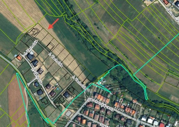 Predaj pozemku s projektom pre stavebné povolenie v meste Krupina